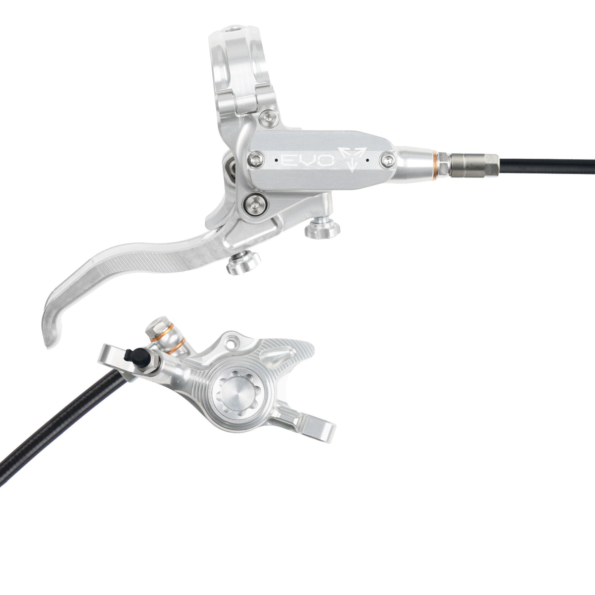 Hope Brake EVO X2 No Rotor RH- Silver/Silver