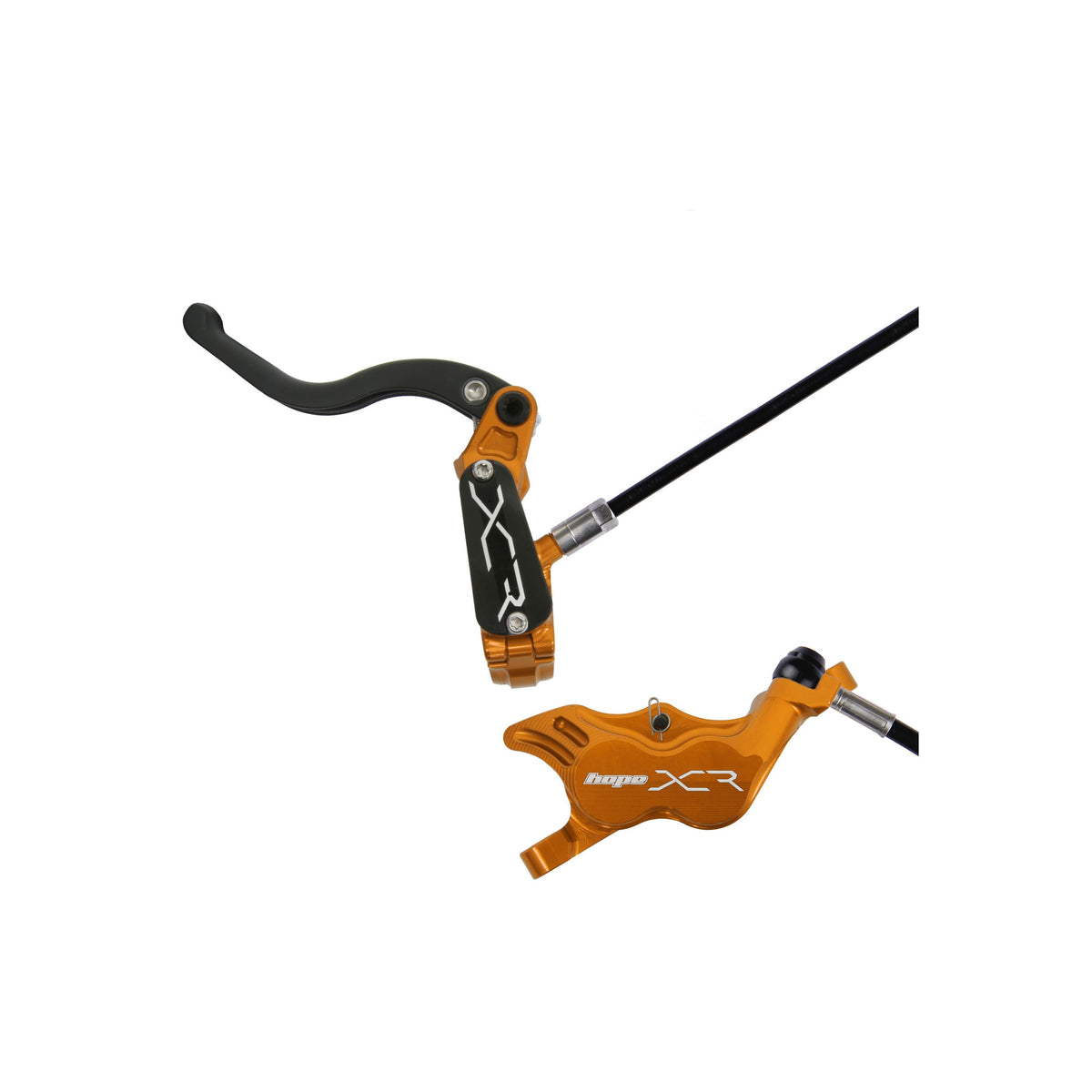 Hope Brake XCR Pro E4 No Rotor Front LH Orange