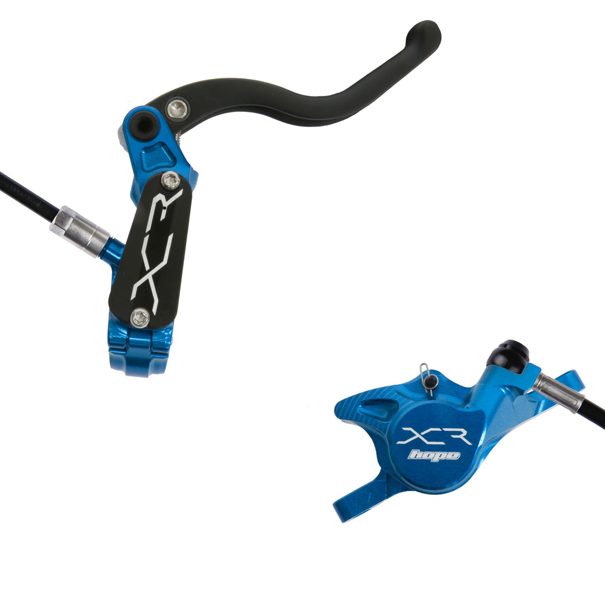 Hope Brake XCR Pro X2 No Rotor Rear RH Blue