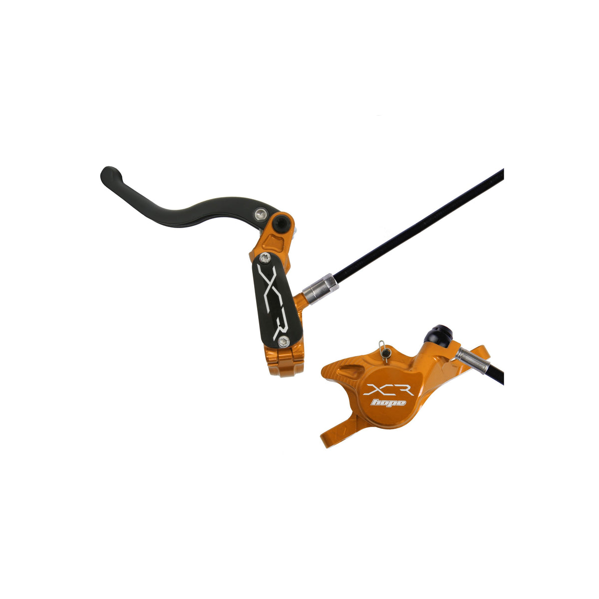Hope Brake XCR Pro X2 No Rotor Front LH Orange
