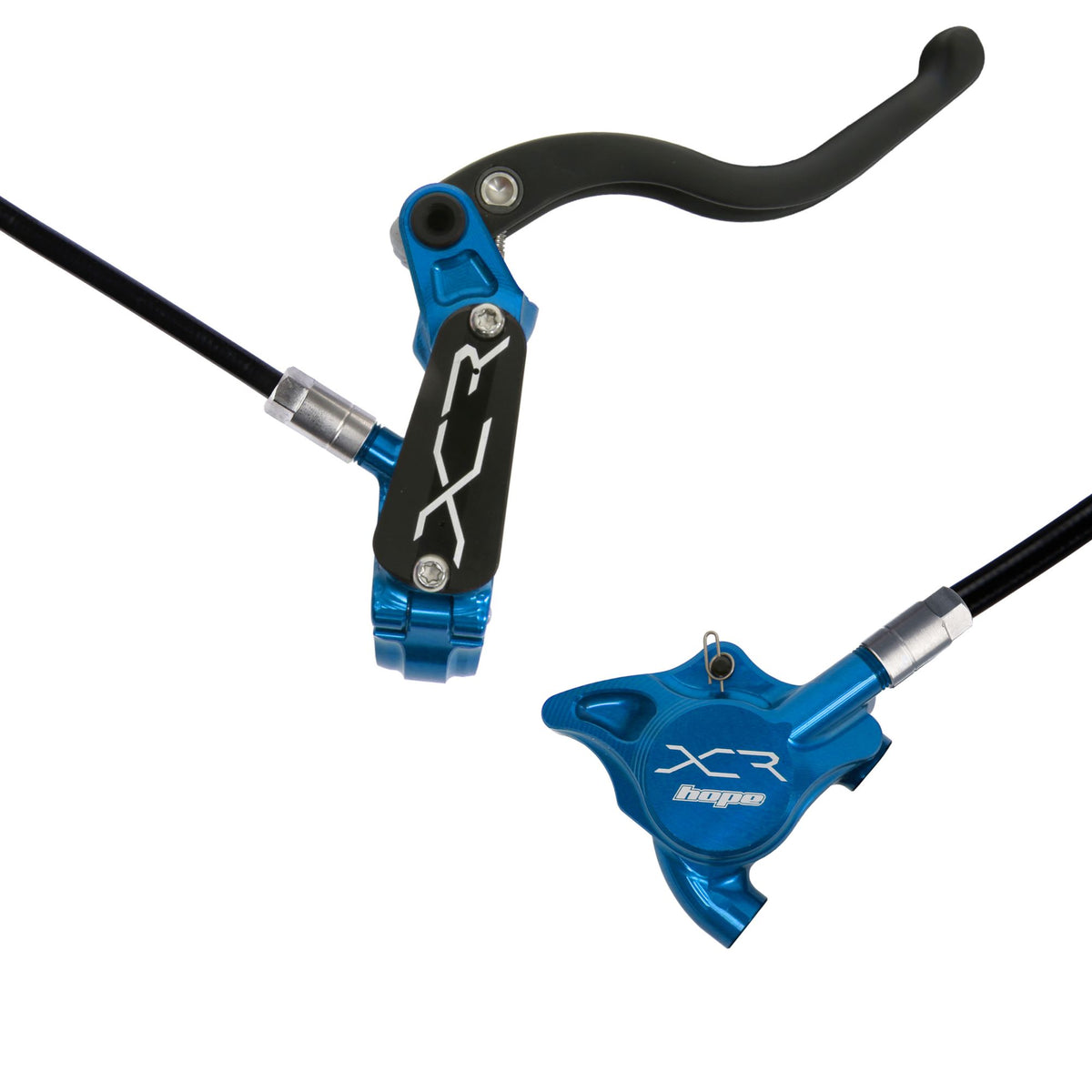 Hope Brake XCR Pro X2 FM No Rotor Front LH Blue