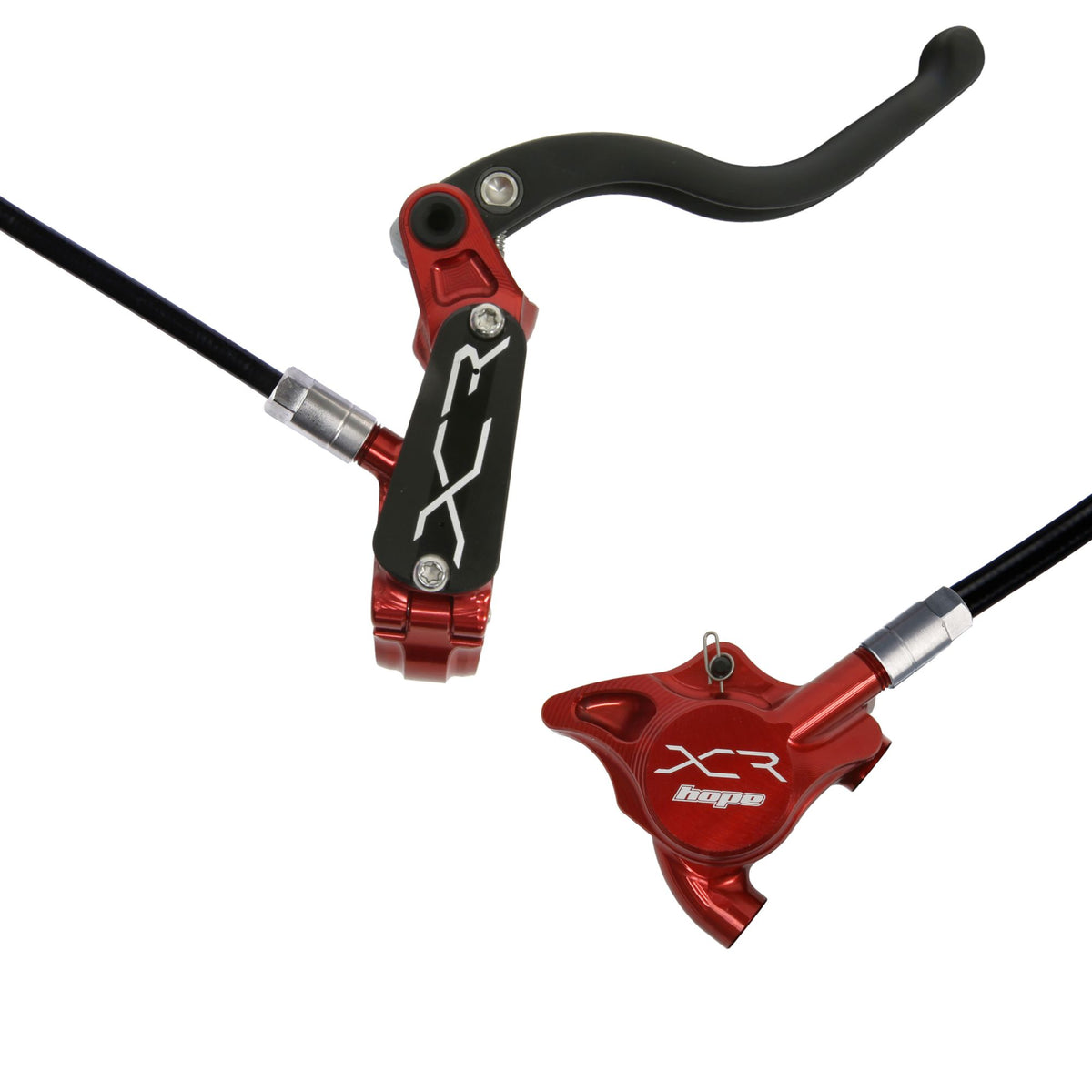 Hope Brake XCR Pro X2 FM No Rotor Rear RH Red