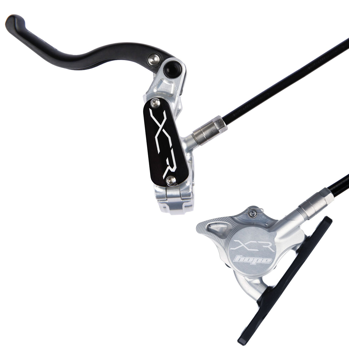 Hope Brake XCR Pro X2 FM No Rotor Front LH Silver