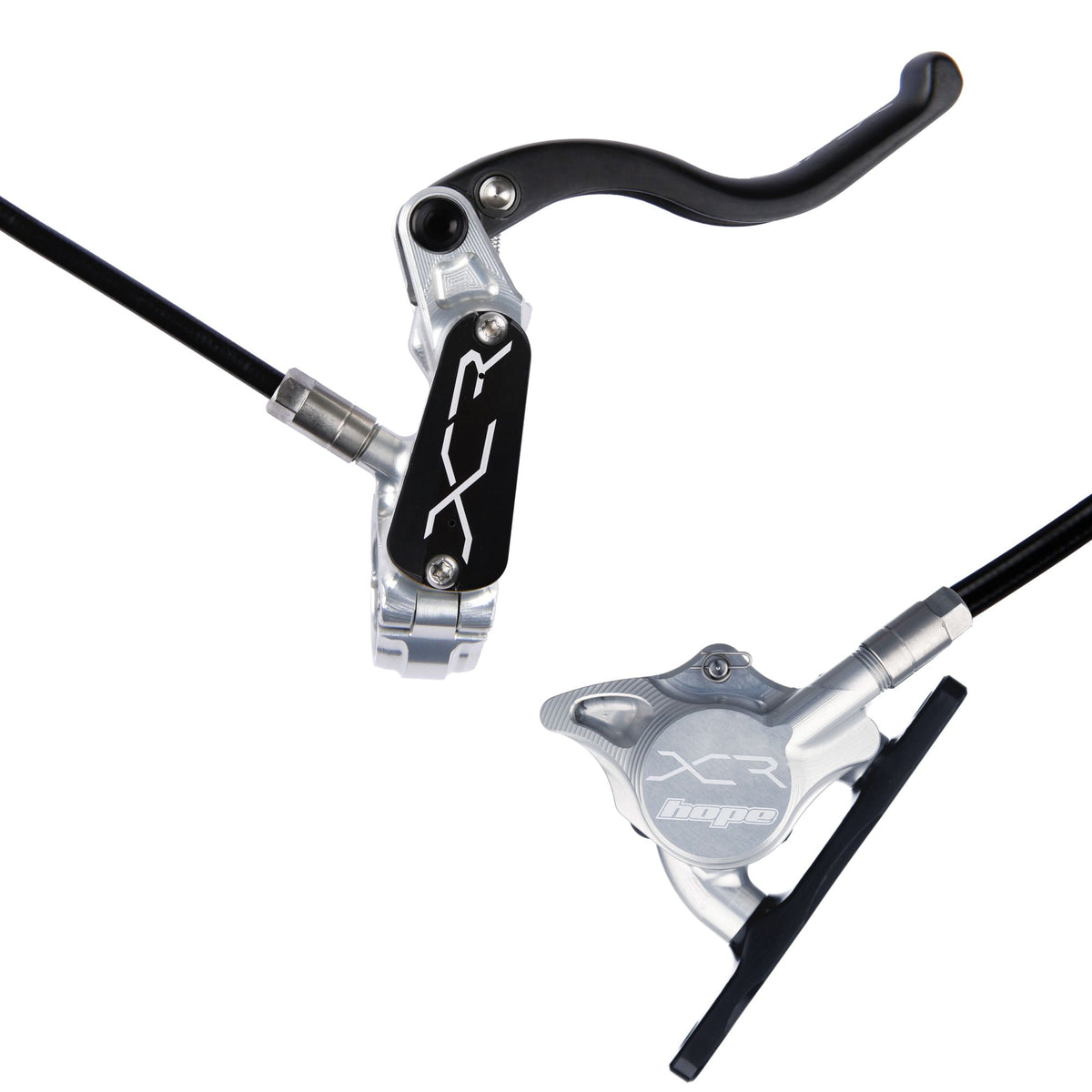 Hope Brake XCR Pro X2 FM No Rotor Rear RH Silver
