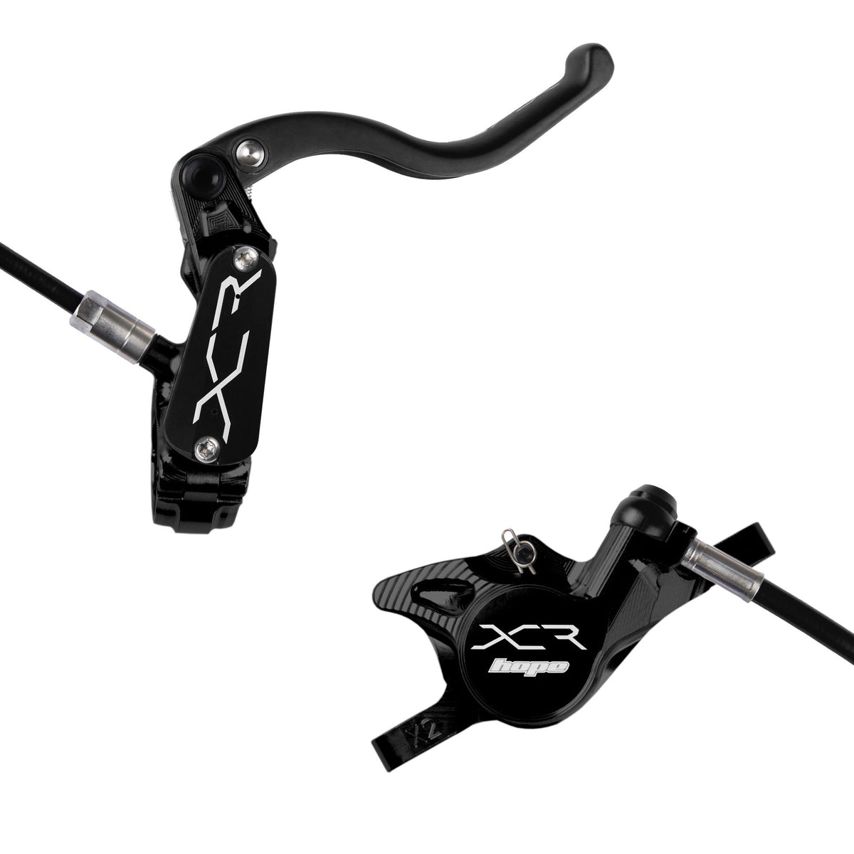 Hope Brake XCR Pro X2 No Rotor Rear RH Black