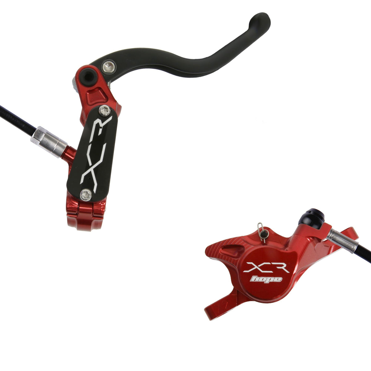 Hope Brake XCR Pro X2 No Rotor Rear RH Red