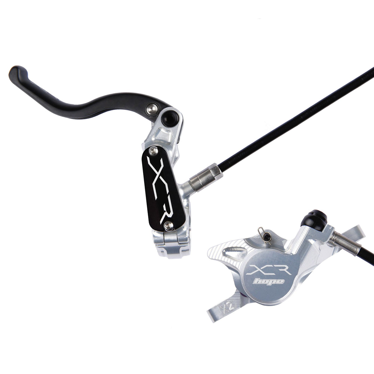 Hope Brake XCR Pro X2 No Rotor Front LH Silver