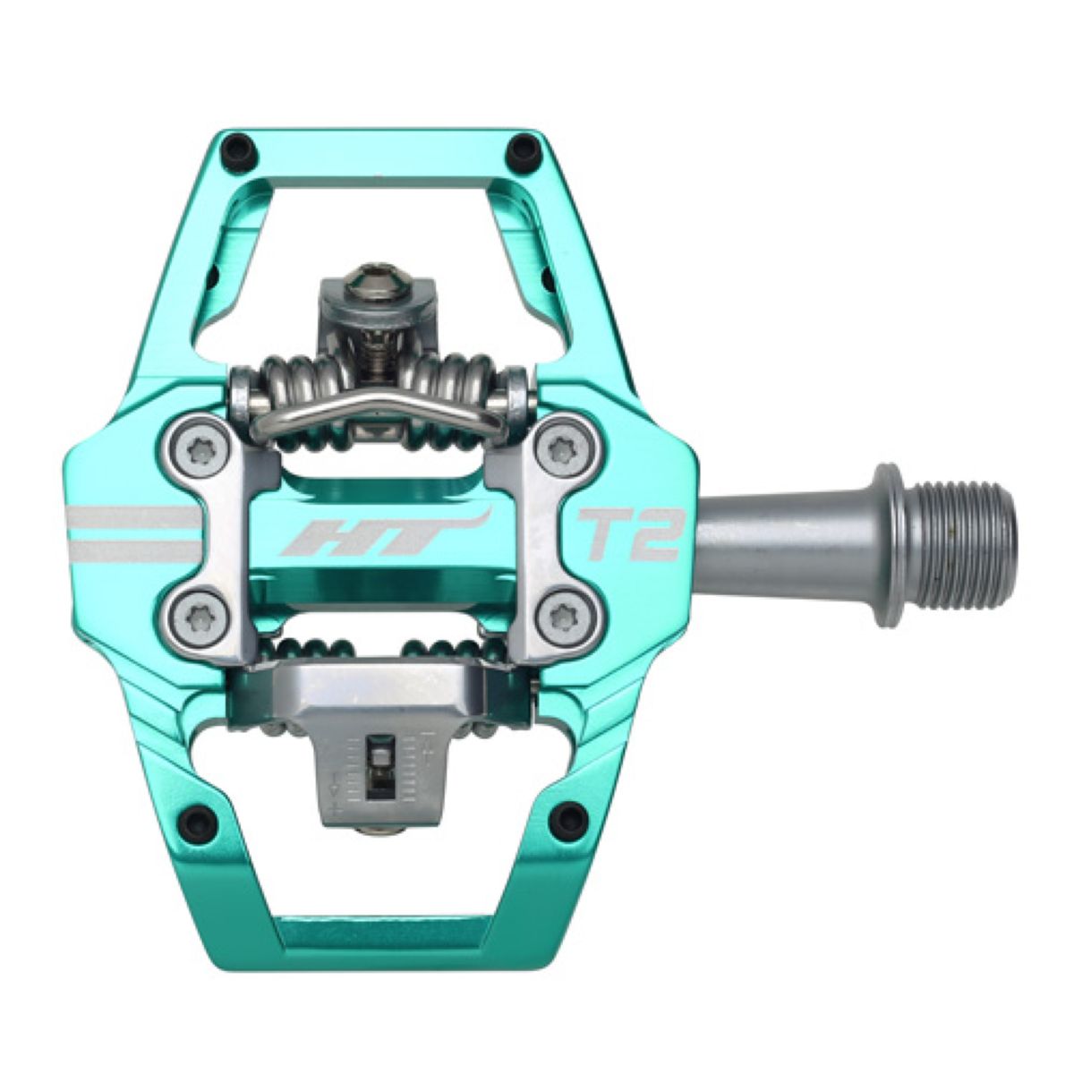 HT Pedal Mountain T2 Clipless Turquoise