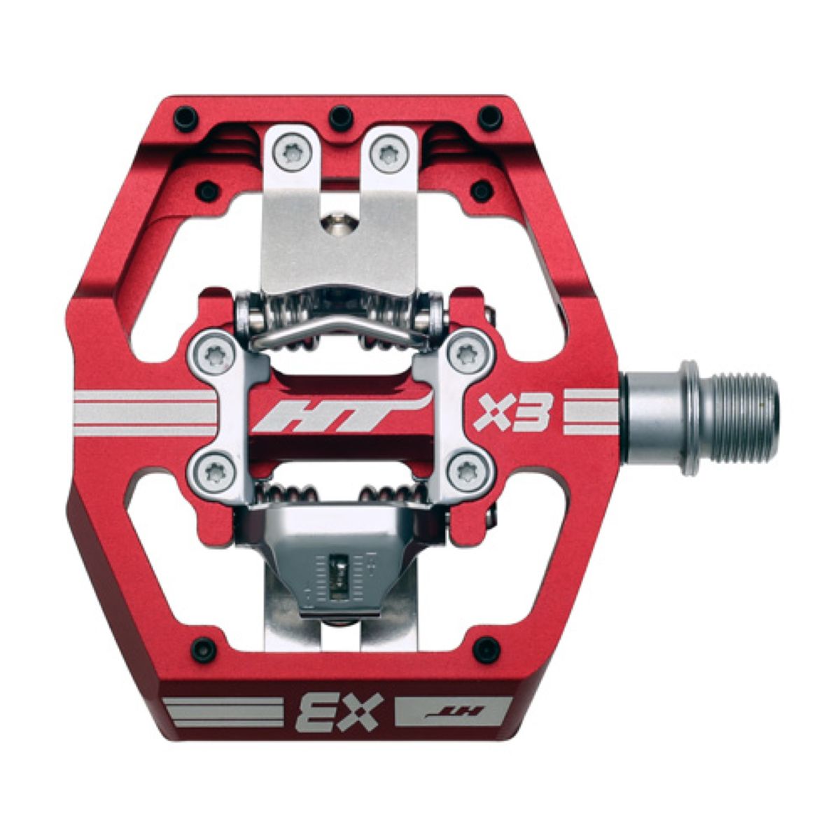 HT Pedal Mountain X3 Clipless Red