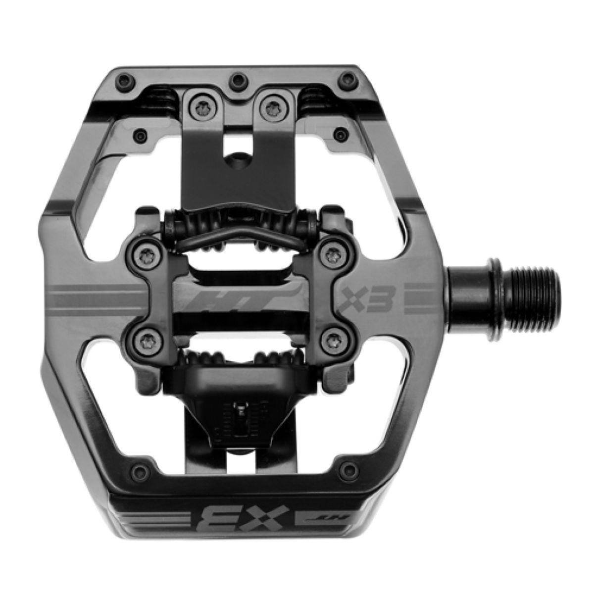 HT Pedal Mountain X3 Clipless Stealth Black
