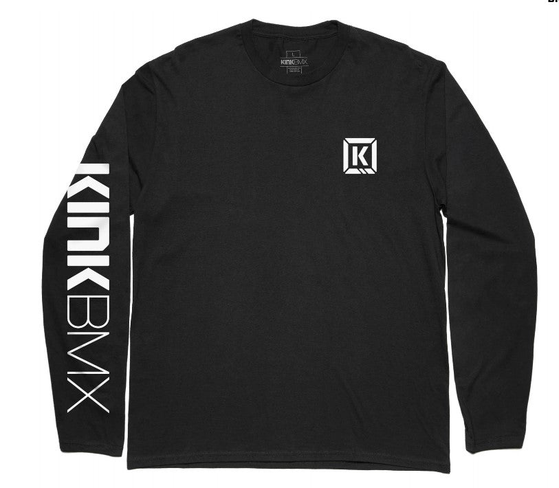 KINK BRANDED LONGSLEEVE BLACK MEDIUM