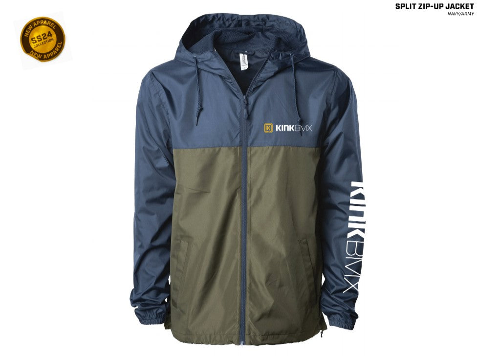 KINK SPLIT JACKET NAVY MEDIUM