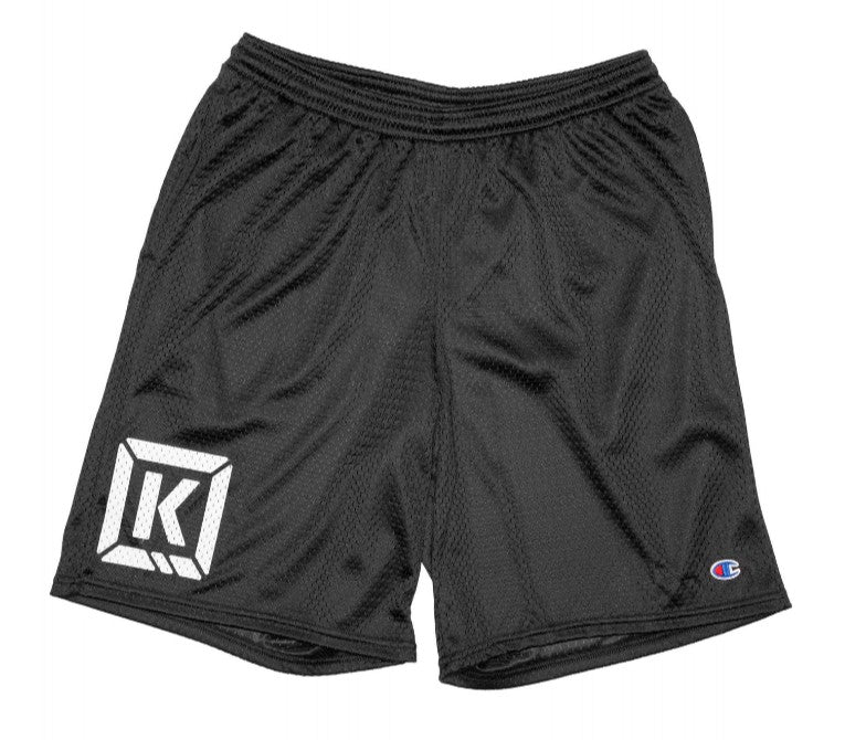KINK VARSITY SHORTS BLACK MEDIUM