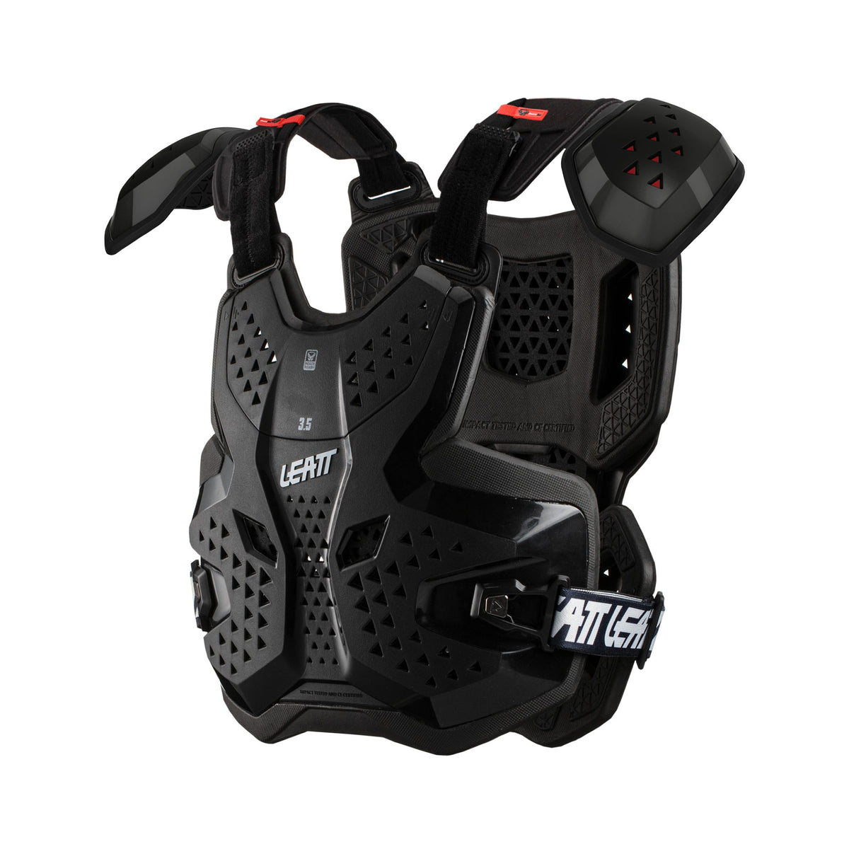 LEATT PROTECTION ARMOUR CHEST PROTECTOR 3.5 PRO BLACK O/S