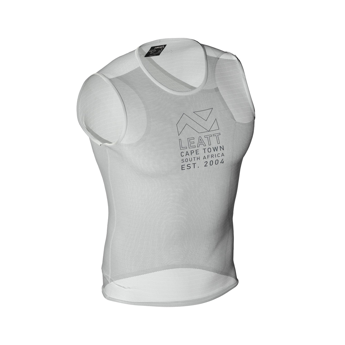 LEATT APPAREL SHIRT SLEEVLESS BASE WHITE XS