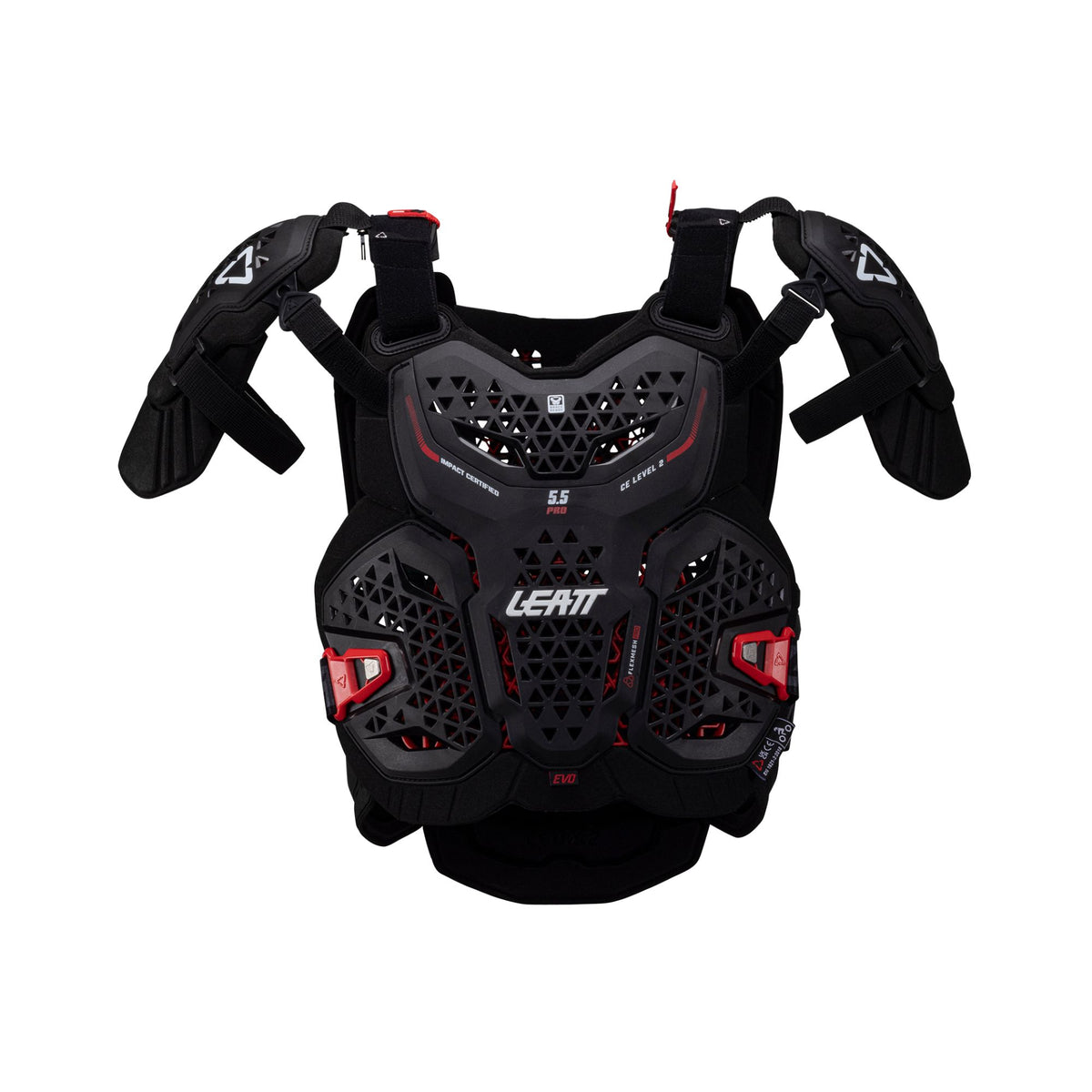 LEATT CHEST PROTECTOR 5.5 PRO EVO BLACK L/XL