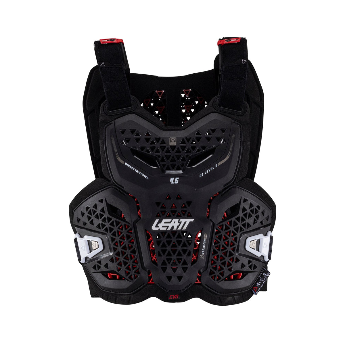 LEATT CHEST PROTECTOR 4.5 EVO BLACK XXL
