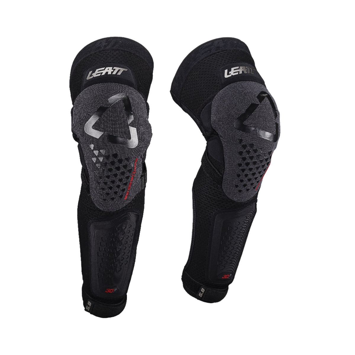 LEATT KNEE GUARD 3DF 5.0 EVO EXT BLACK M