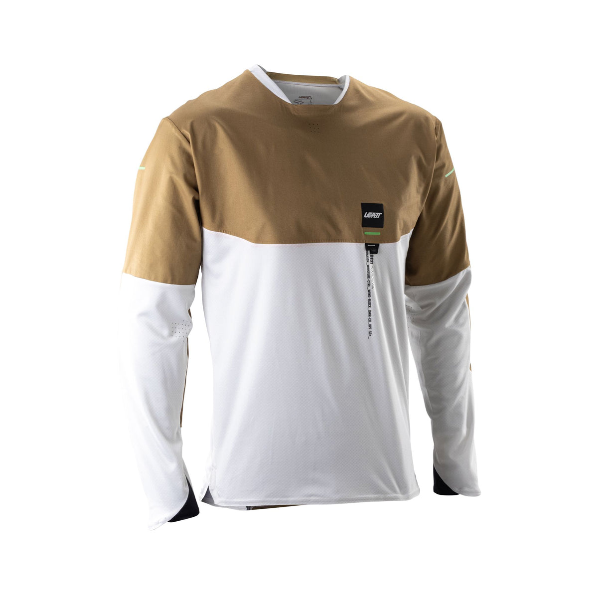 LEATT APPAREL JERSEY MTB TRAIL 6.0 CARGO LONG SLEEVE  BRASS BROWN