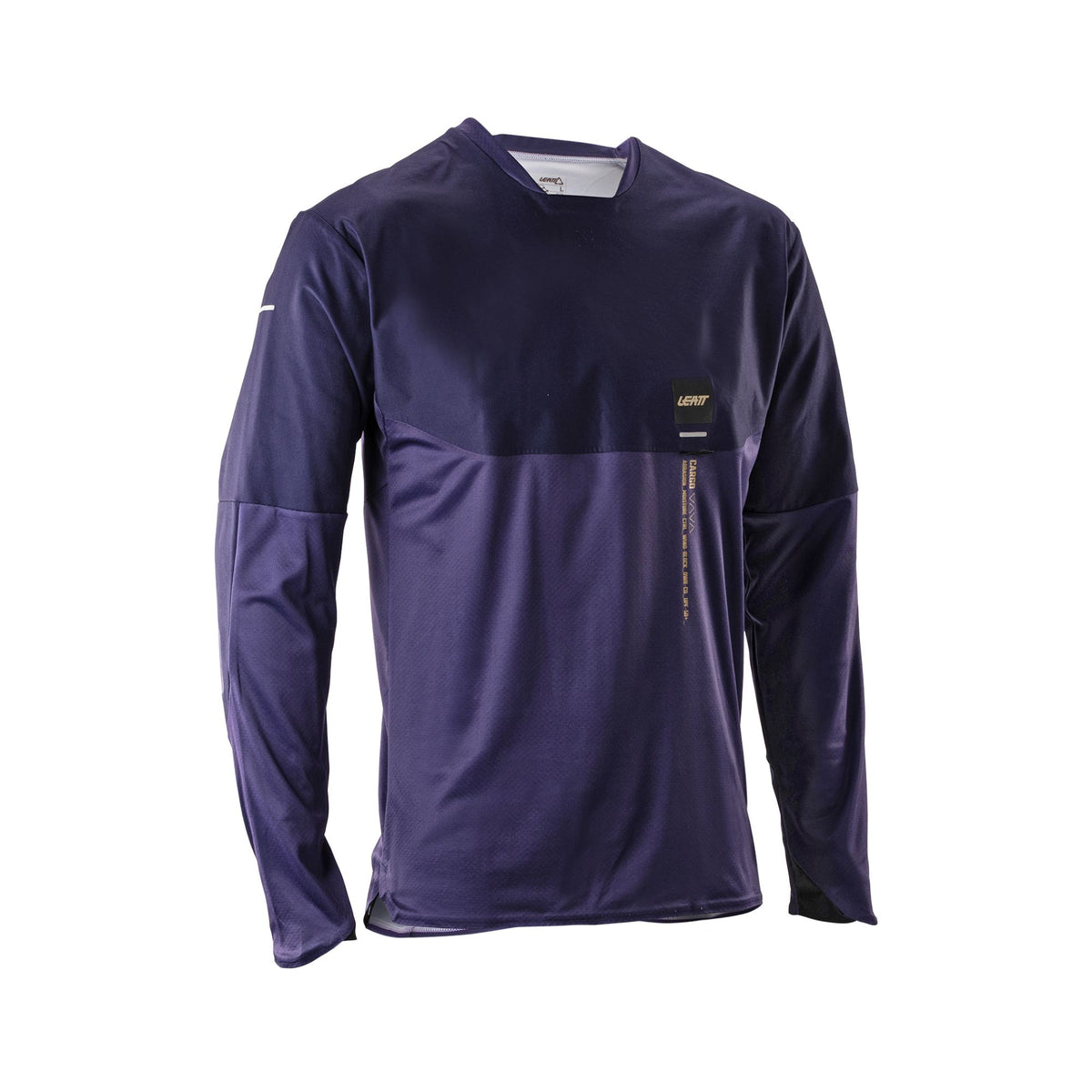 LEATT APPAREL JERSEY MTB TRAIL 6.0 CARGO LONG SLEEVE  GALAXY BLUE