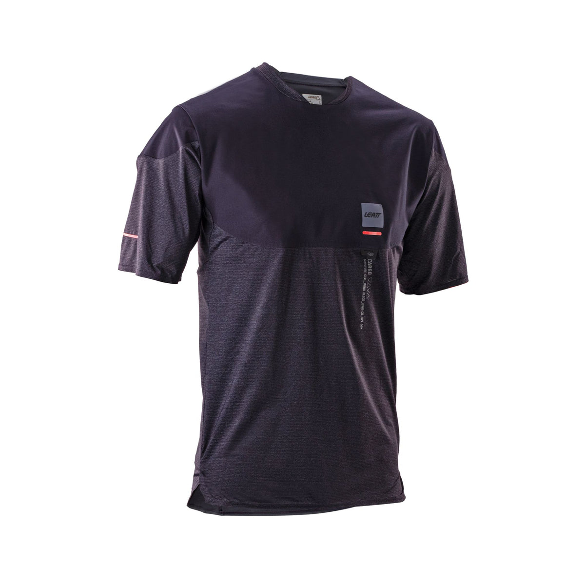 LEATT APPAREL JERSEY MTB TRAIL 6.0 CARGO  GHOST BLACK