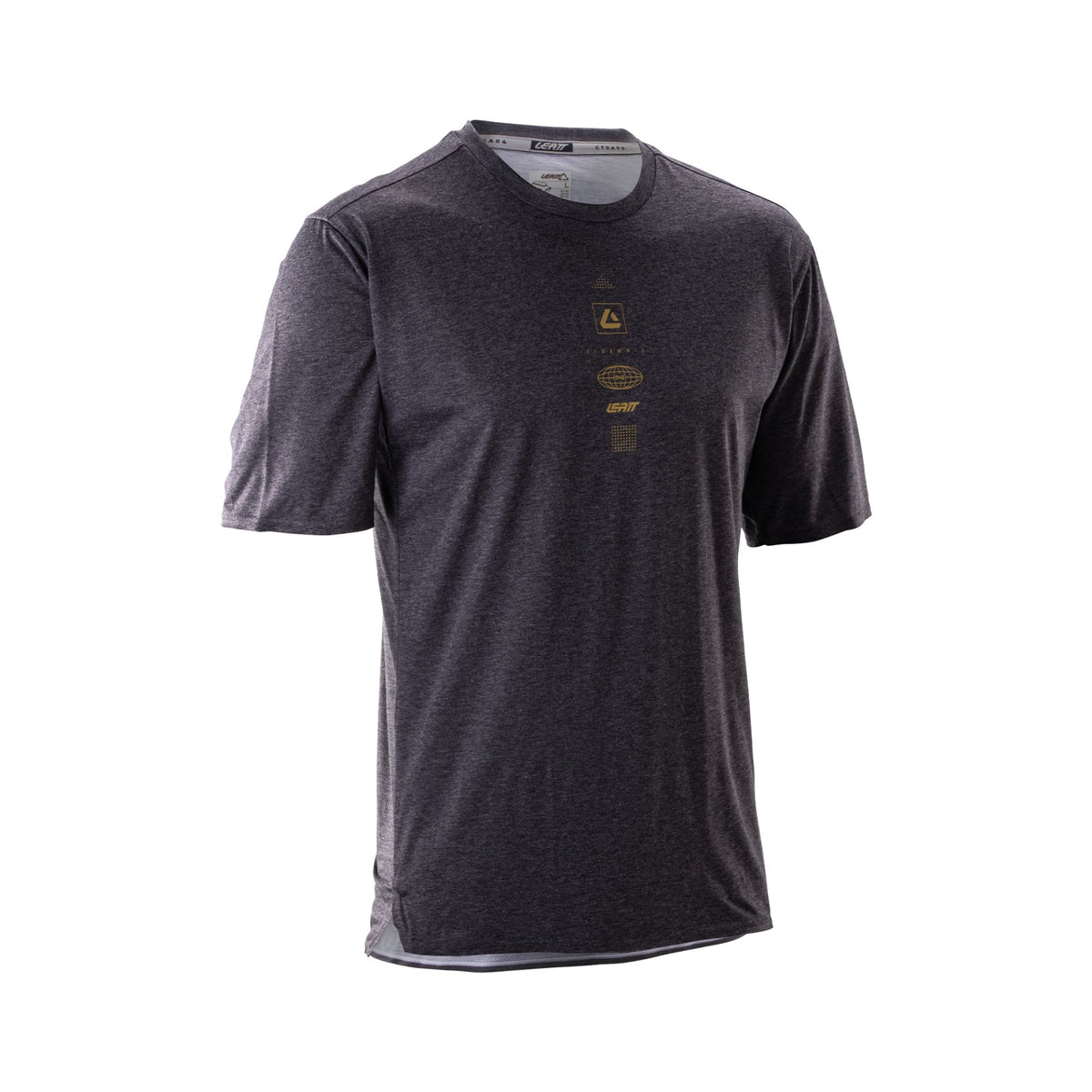 LEATT APPAREL JERSEY MTB TRAIL 4.0  GHOST BLACK