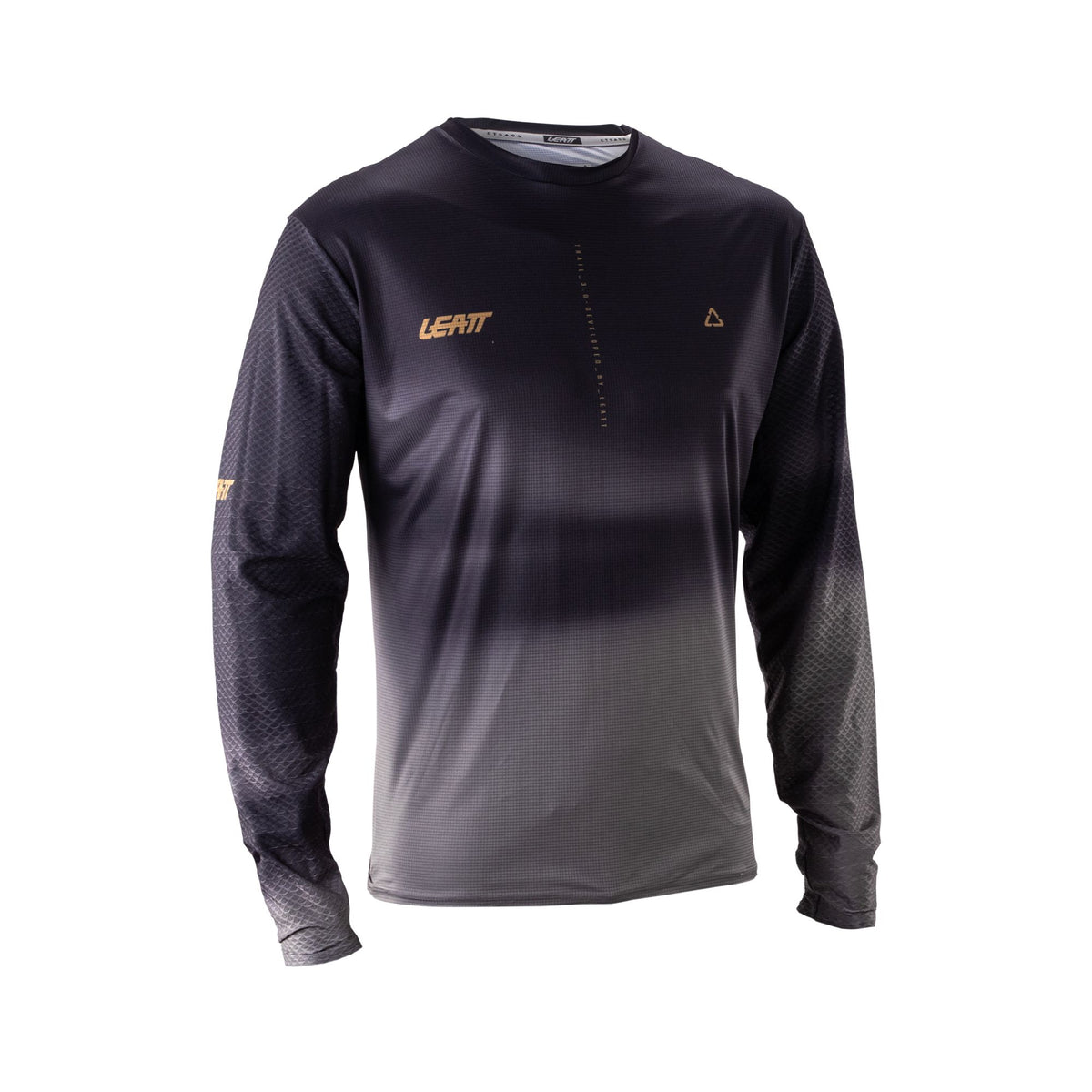 LEATT APPAREL JERSEY MTB TRAIL 3.0 LONG SLEEVE  GHOST BLACK