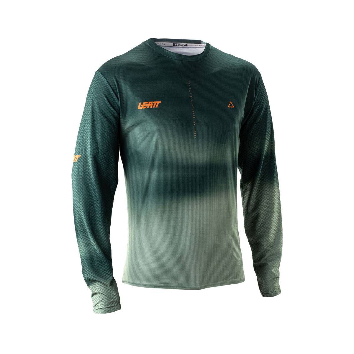 LEATT APPAREL JERSEY MTB TRAIL 3.0 LONG SLEEVE  SPRUCE GREEN