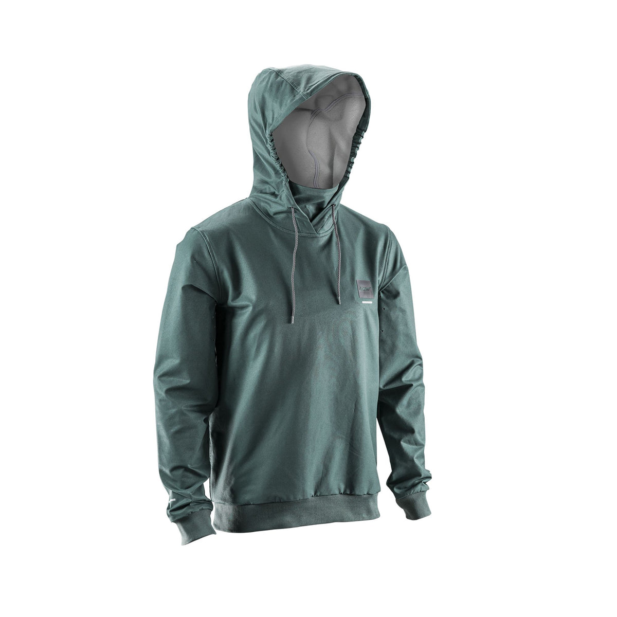 LEATT APPAREL HOODIE MTB THERMAFLOW 3.0  SPRUCE GREEN