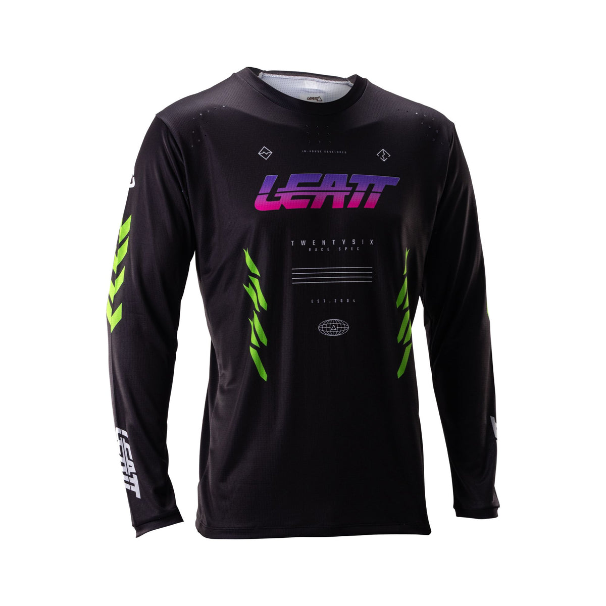 LEATT APPAREL JERSEY MTB GRAVITY 4.0 LONG SLEEVE  RACE BLACK