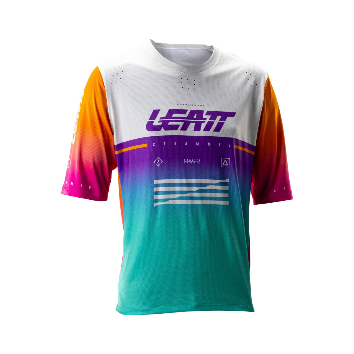 LEATT APPAREL JERSEY MTB GRAVITY 4.0  PINATA PURPLE