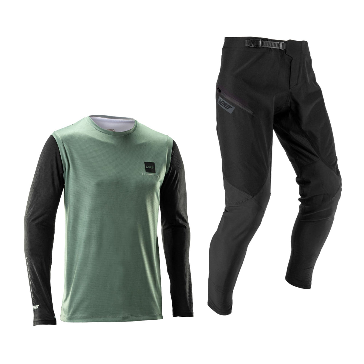 LEATT APPAREL RIDE KIT MTB GRAVITY 1.0  MIST GREEN