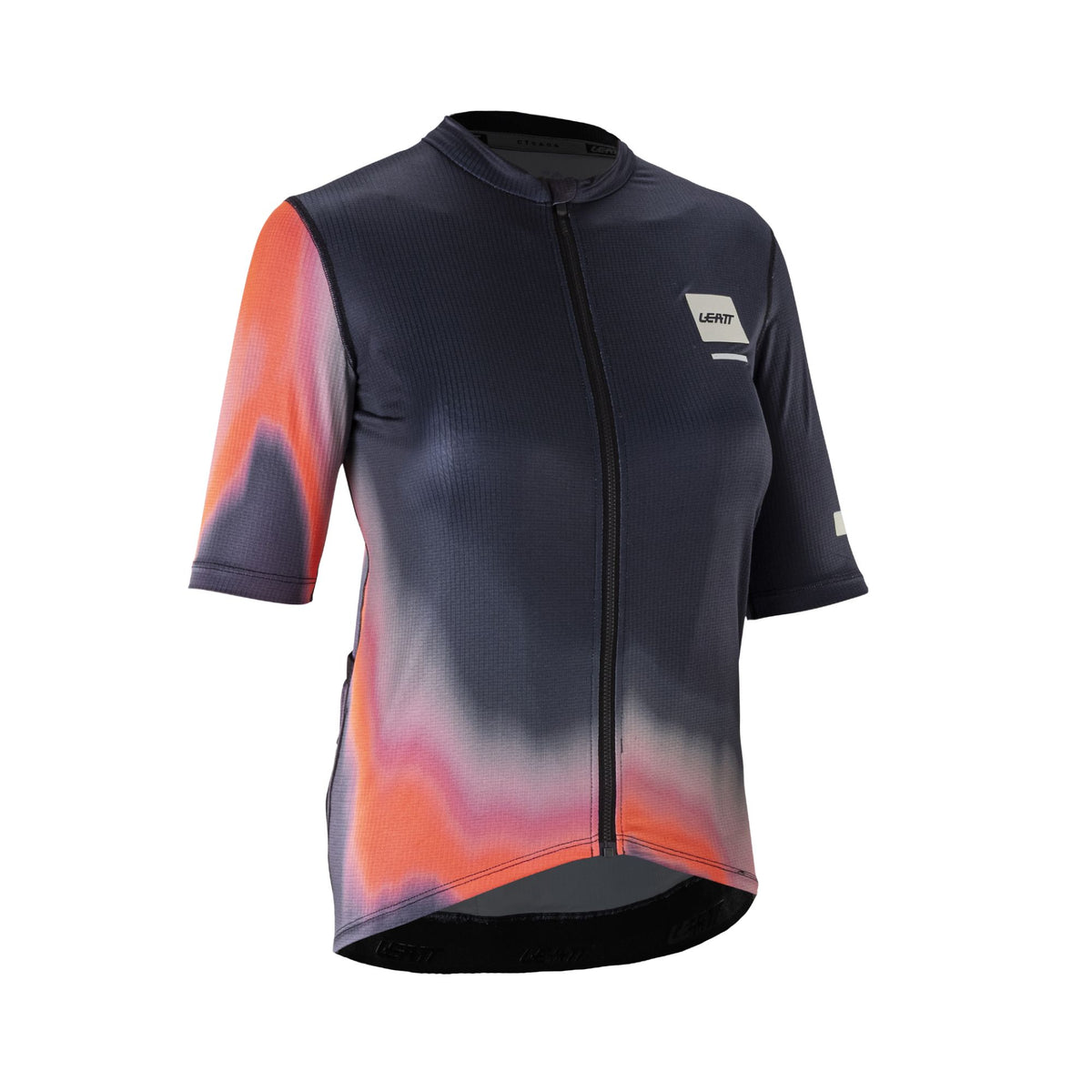 LEATT APPAREL JERSEY MTB ENDURANCE 3.0 WOMEN  HEATMAP BLACK