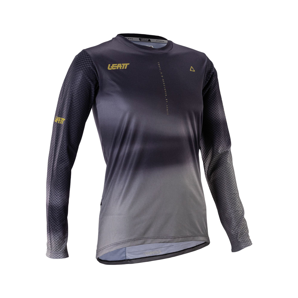 LEATT APPAREL JERSEY MTB TRAIL 3.0 LONG SLEEVE WOMEN  GHOST BLACK