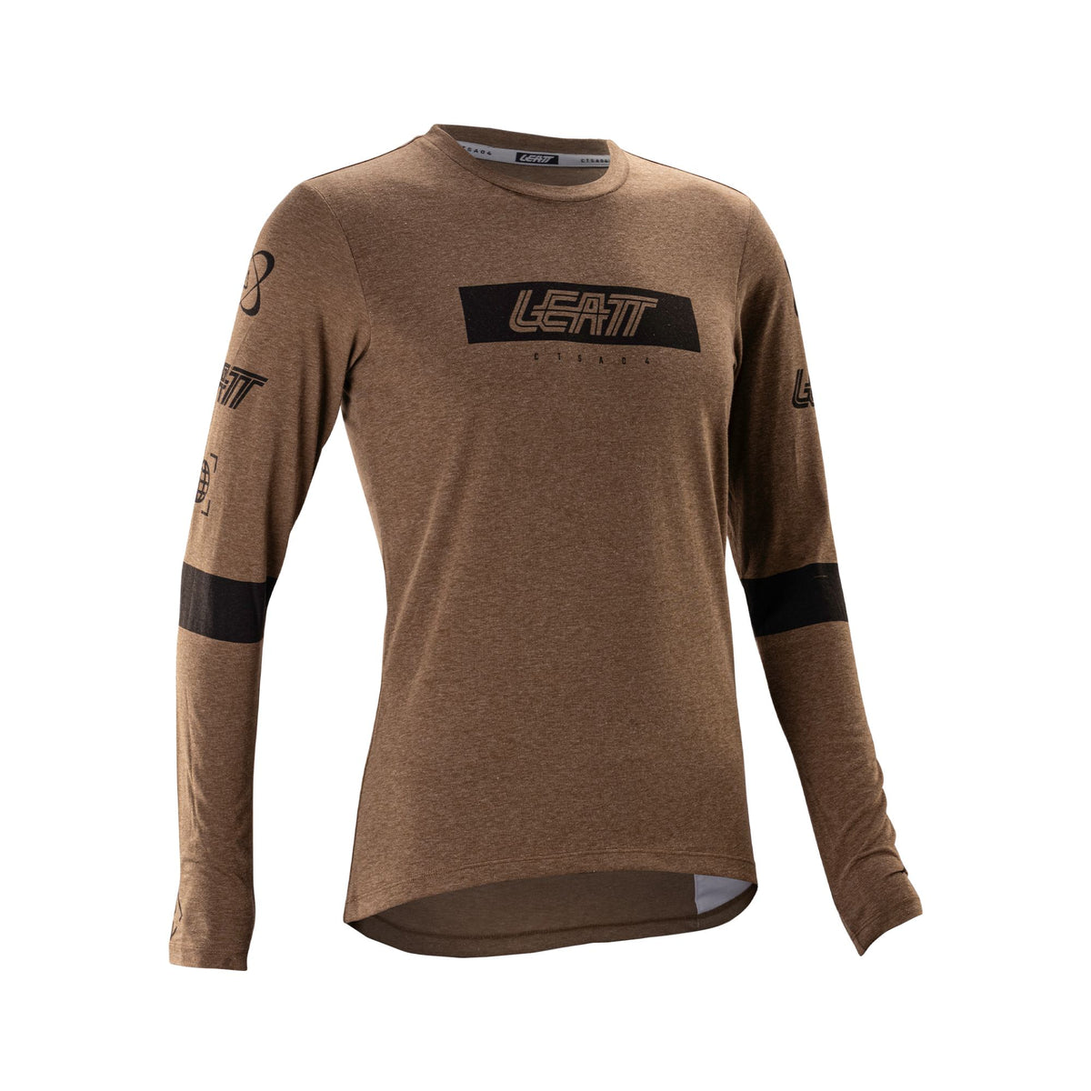 LEATT APPAREL JERSEY MTB GRAVITY 3.0 LONG SLEEVE WOMEN  LOAM BROWN