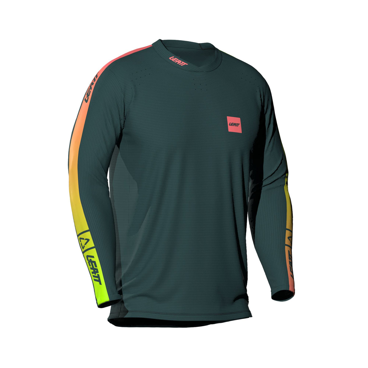 LEATT APPAREL JERSEY MTB GRAVITY 4.0 LONG SLEEVE JR  SPRUCE GREEN