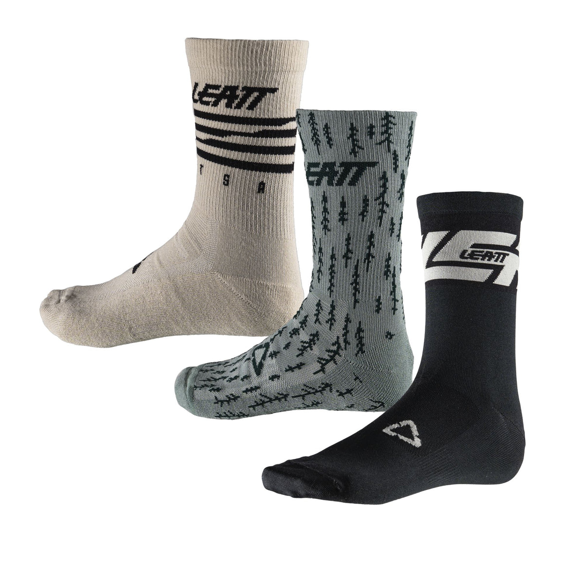 LEATT APPAREL SOCKS MTB 3-PACK SELECTION V26
