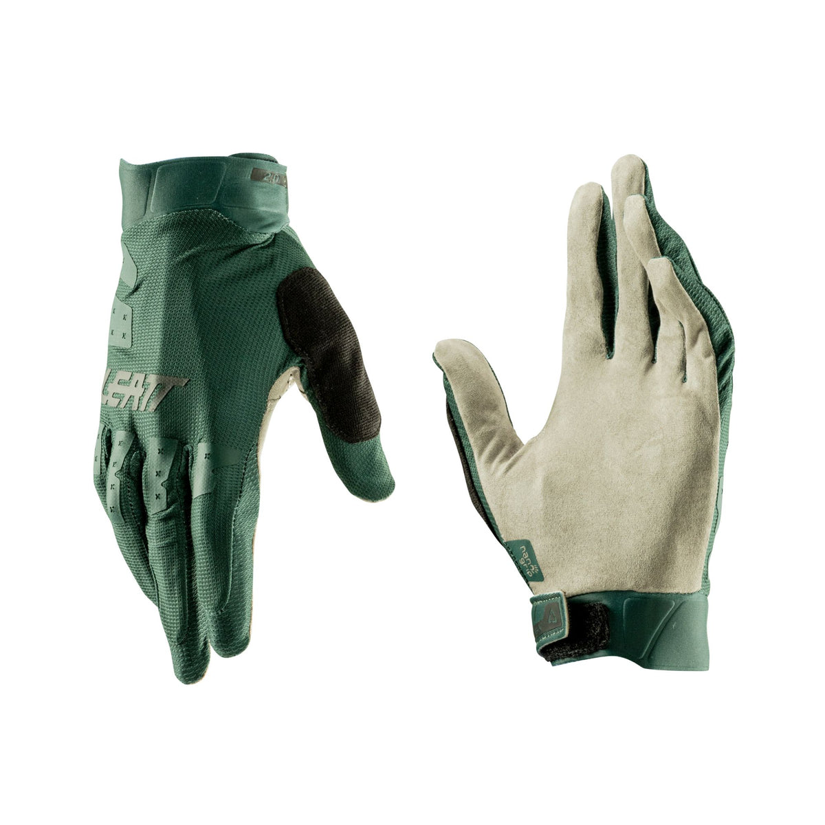 LEATT APPAREL GLOVE MTB 2.0 X-FLOW  SPRUCE GREEN