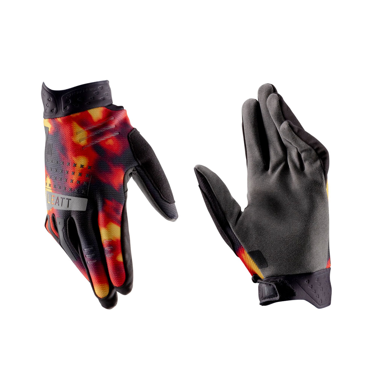 LEATT APPAREL GLOVE MTB 2.0 SUBZERO  HEATMAP RED