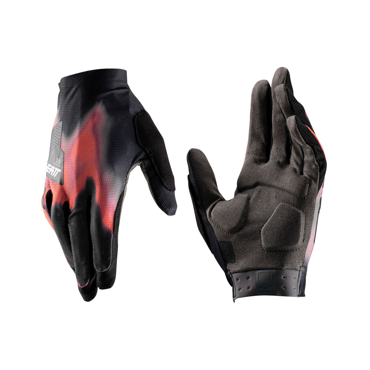 LEATT APPAREL GLOVE MTB 3.0 ENDURANCE  HEATMAP RED