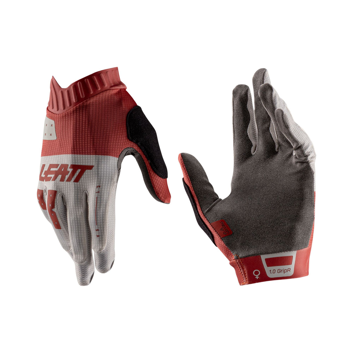 LEATT APPAREL GLOVE MTB 1.0 GRIPR WOMEN  DUSTY RED
