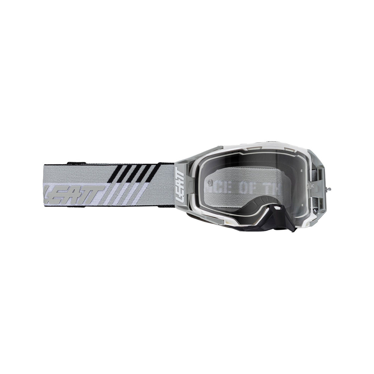 LEATT GOGGLE VELOCITY 6.5 WHITE CLEAR