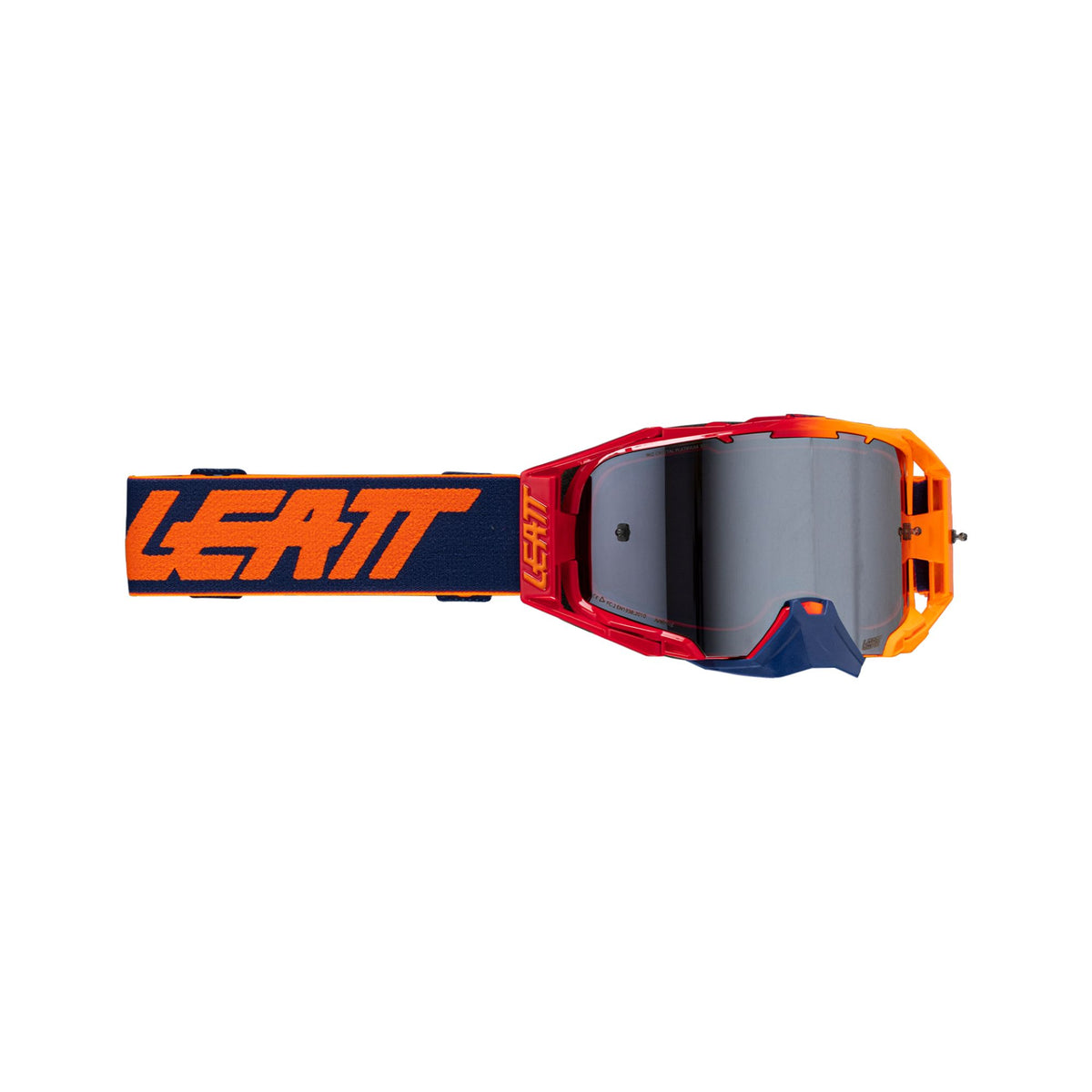 LEATT GOGGLE VELOCITY 6.5 IRIZ FLAME PLATINUM