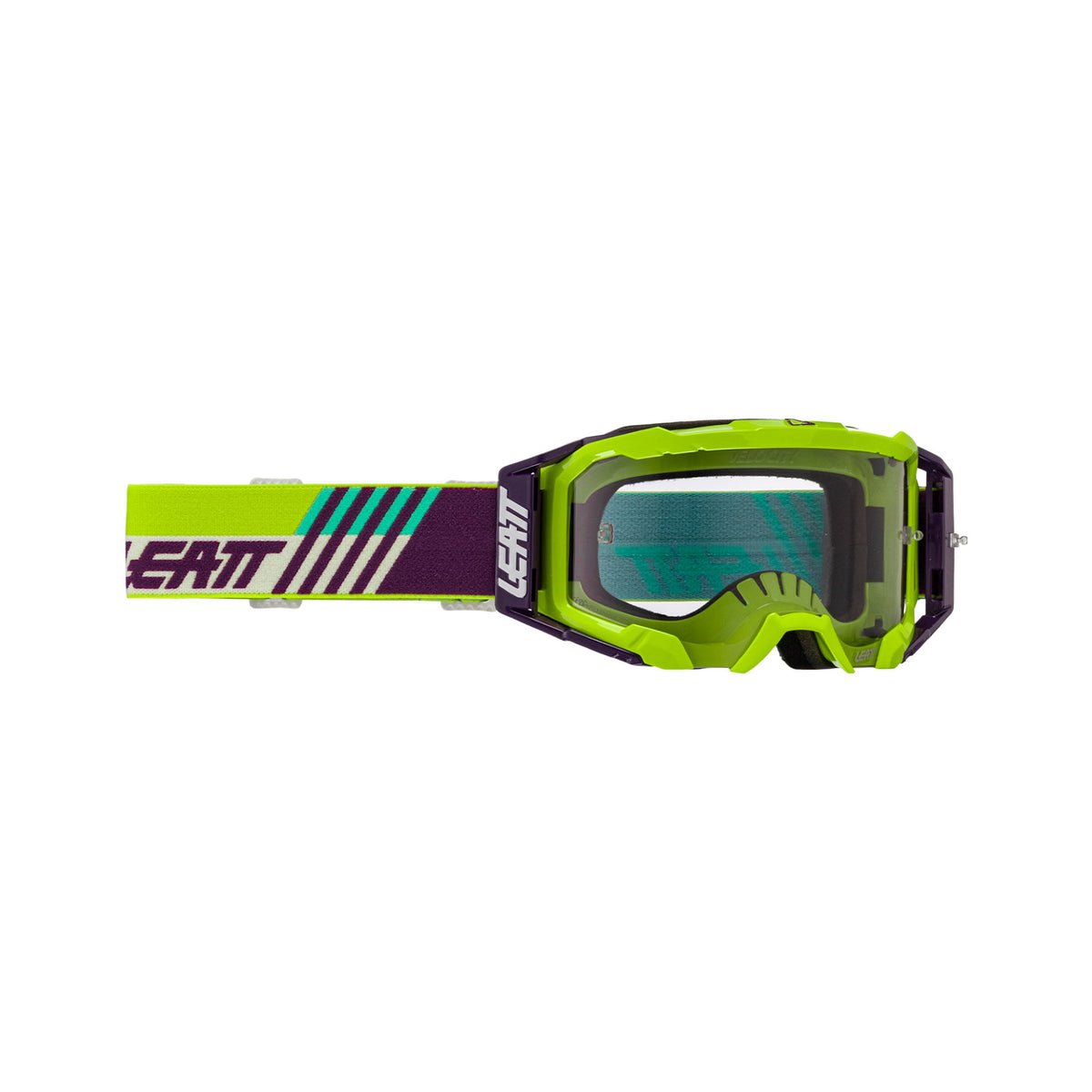 LEATT GOGGLE VELOCITY 5.5 CRYSTAL LIME PURPLE