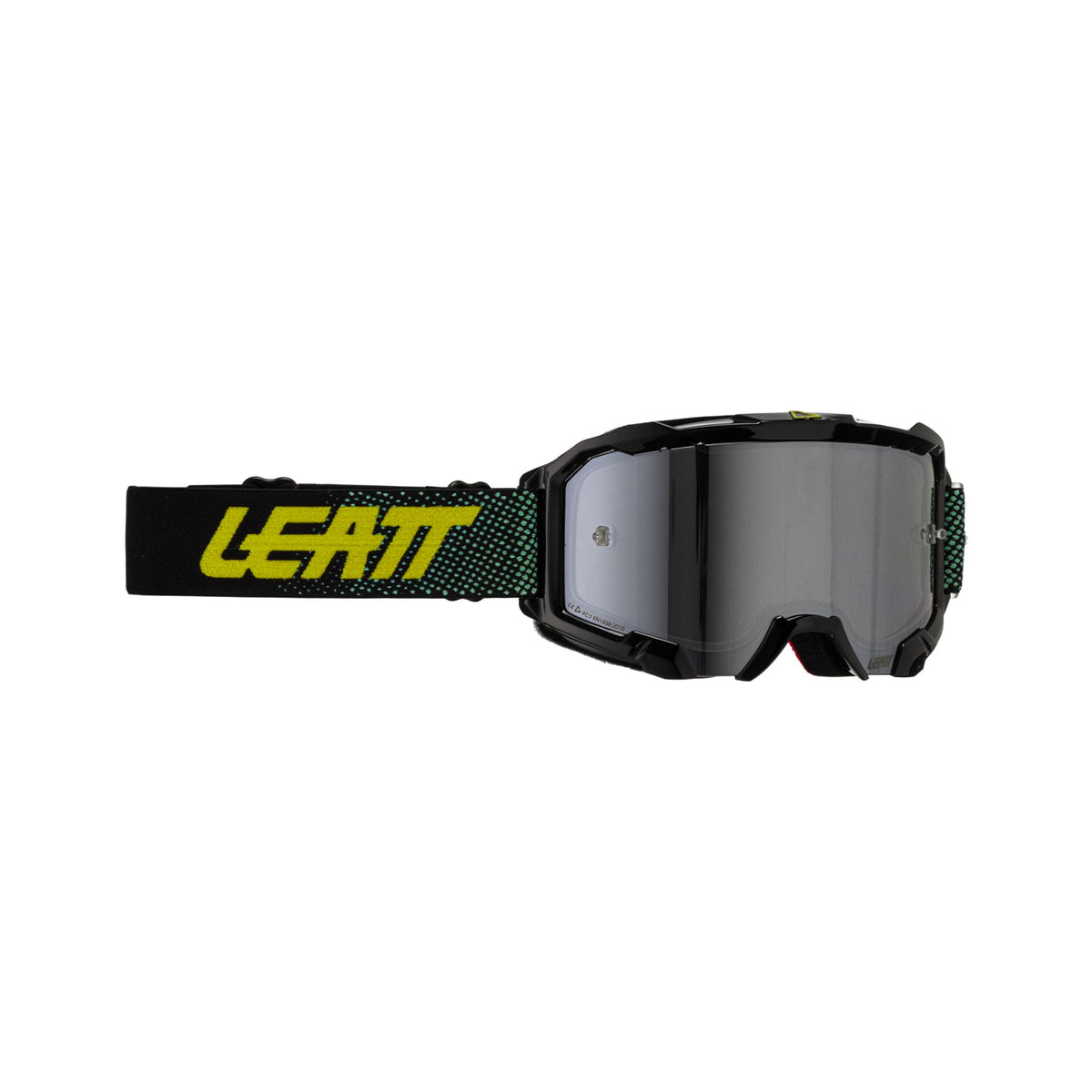 LEATT GOGGLE VELOCITY 4.5 IRIZ BLACK SILVER