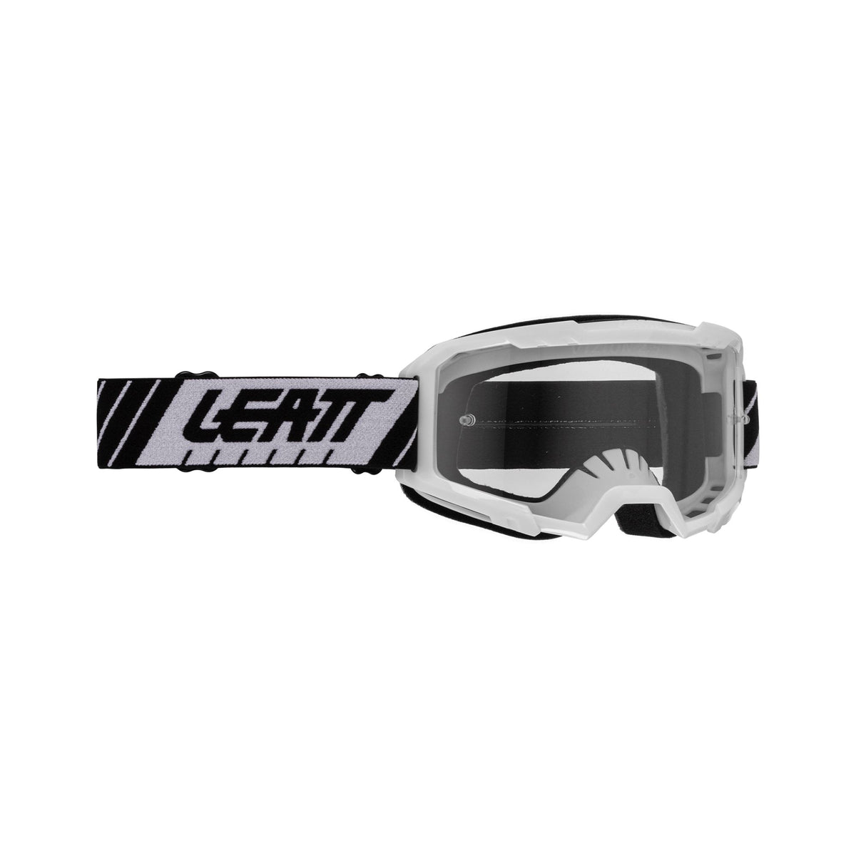 LEATT GOGGLE VIZION 2.5-S WHITE CLEAR