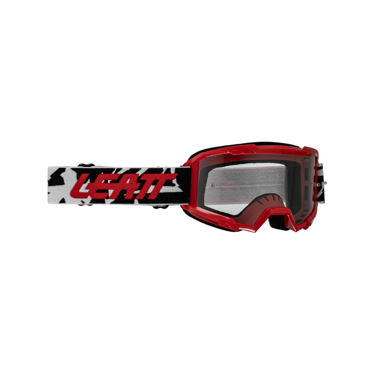 LEATT GOGGLE VIZION 2.5-S RED CLEAR