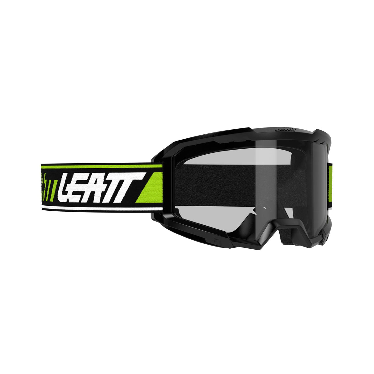 LEATT GOGGLE VIZION 2.5 BLACK/NEON YELLOW CLEAR 90 VLT