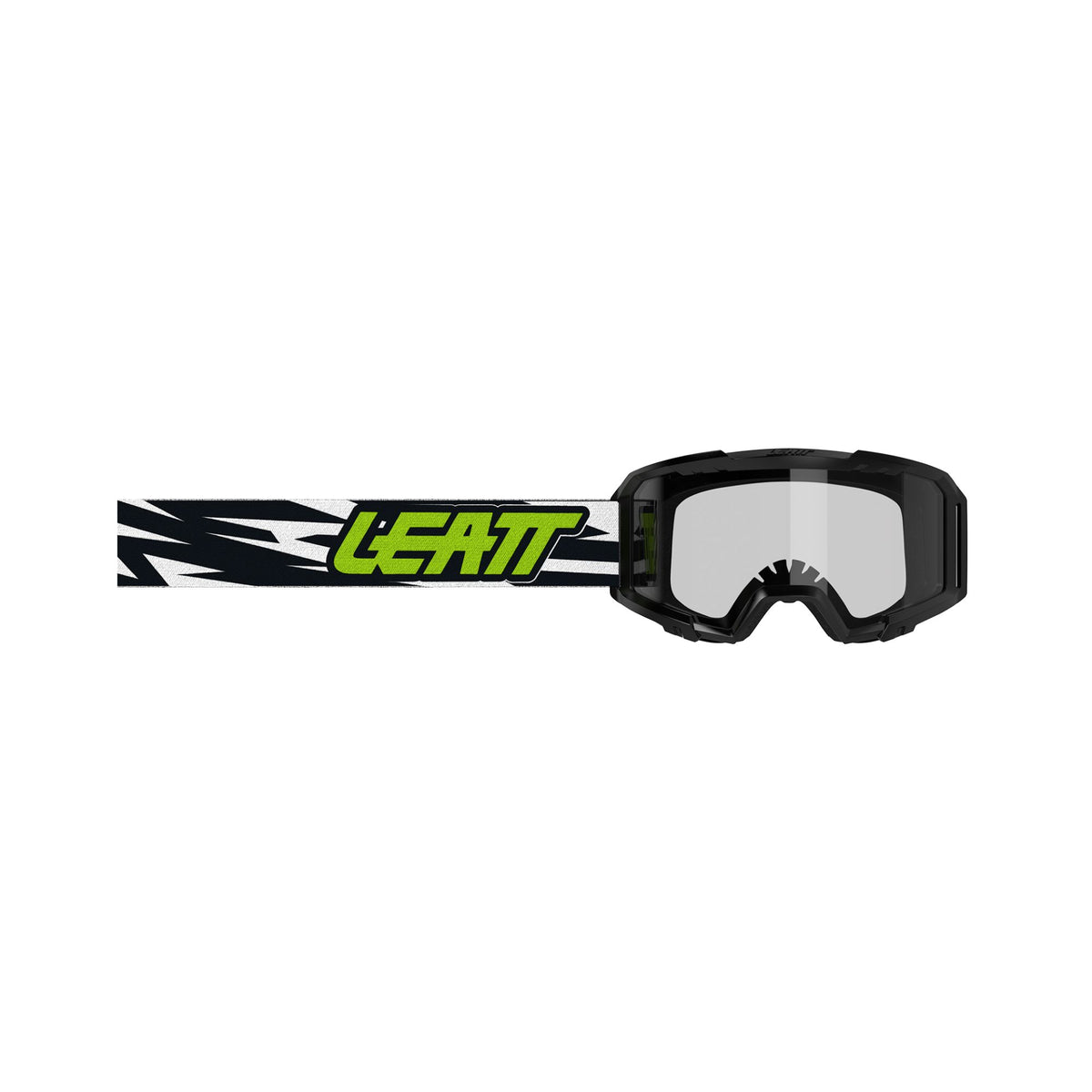 LEATT GOGGLE VIZION 2.5S #SMALL BLACK/NEON YELLOW CLEAR 90 VLT