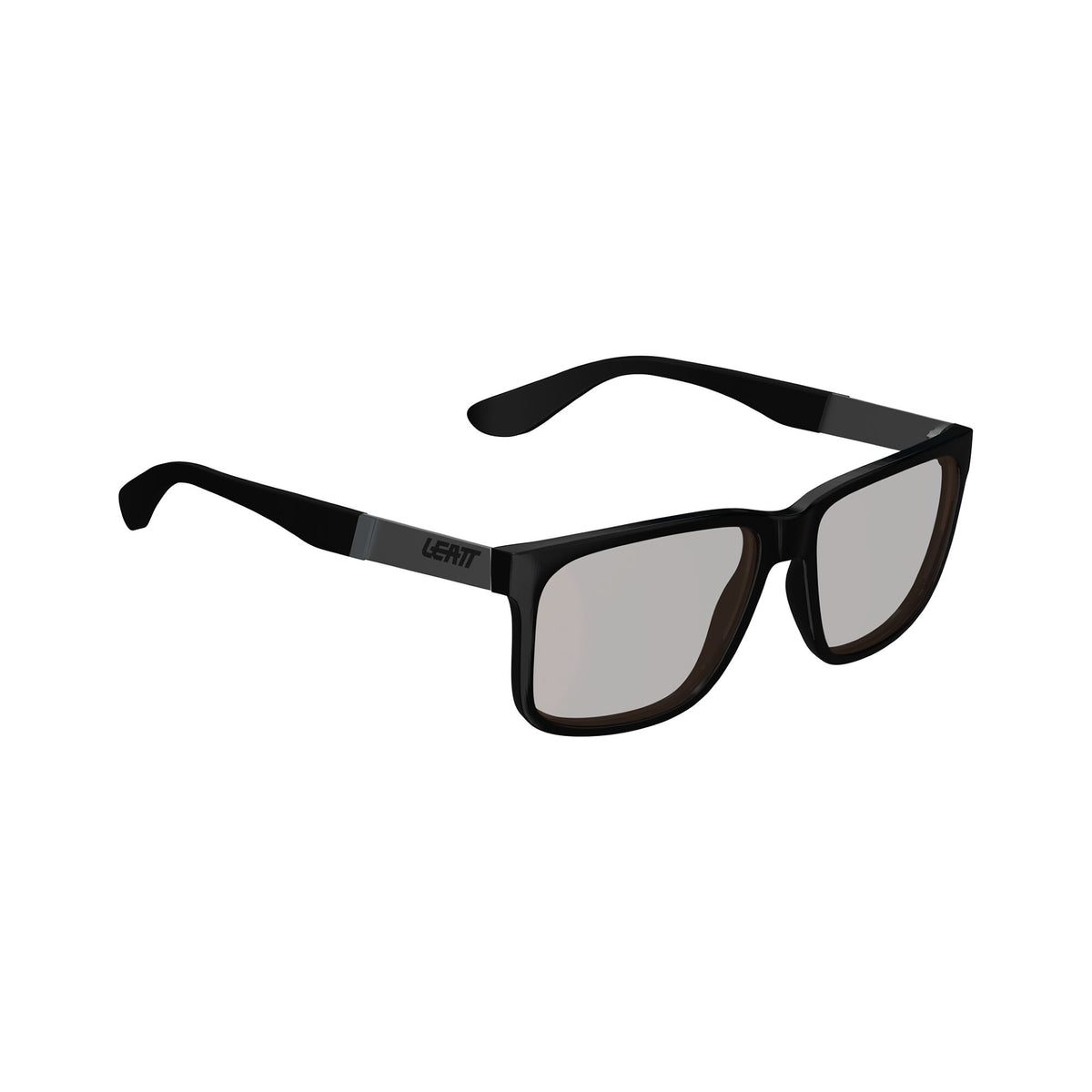 LEATT SUNGLASSES THEVIZ SIERRA BLACK/SILVER POLARIZED BROWN/SILVER 20 VLT